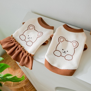 2022 Pet couple clothes Spring & Summer Pet Lovers' clothes/ dog dress /dog clothes/cat clothes/pet clothes