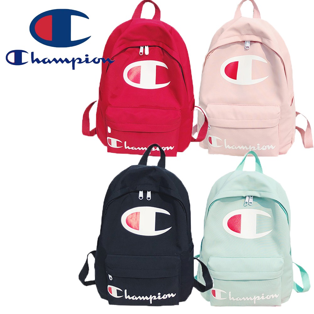 girls red backpack