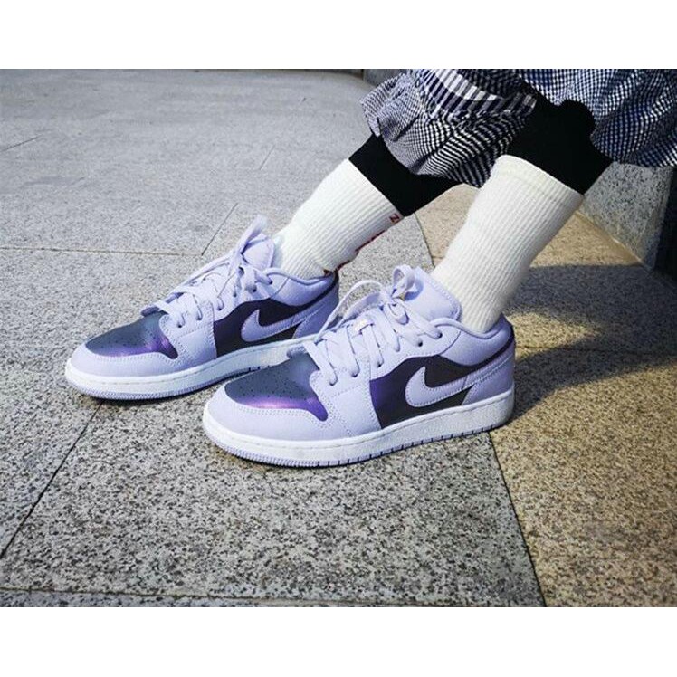 bright purple nike shoes