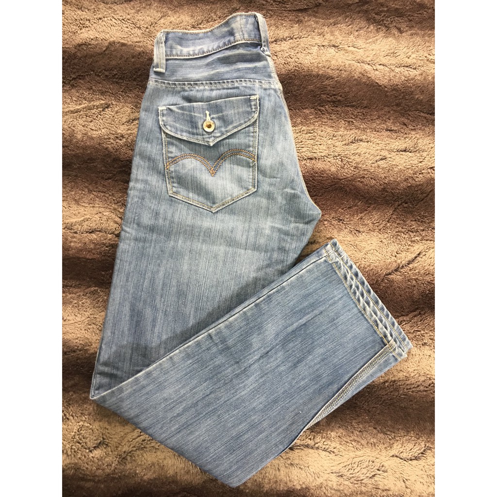 levi 514 tan jeans