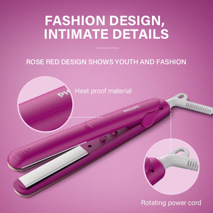 Philips HP8401 Hair Straightener Straight Care Essential 60 Seconds Fast  Warm-Up | Shopee Philippines