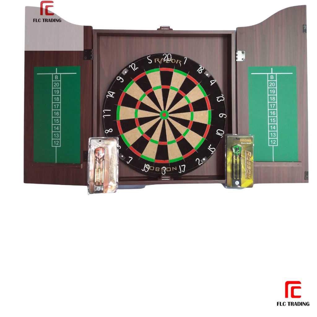 ROBSON Razor Dart Board Set and Pins Shopee Philippines