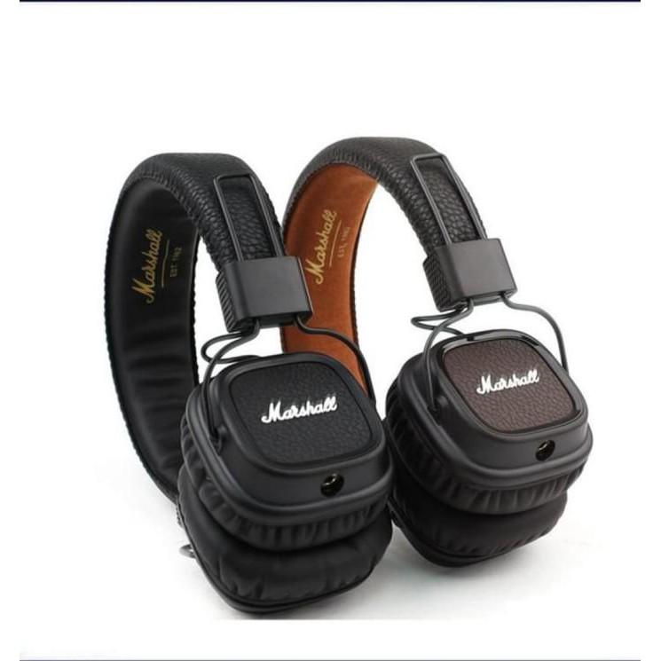 Marshall Major Ii Premium Headphones - Major 2 Black | Shopee Philippines