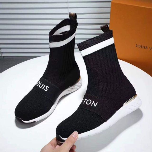 Louis Vuitton Aftergame Sneaker Boot in Black