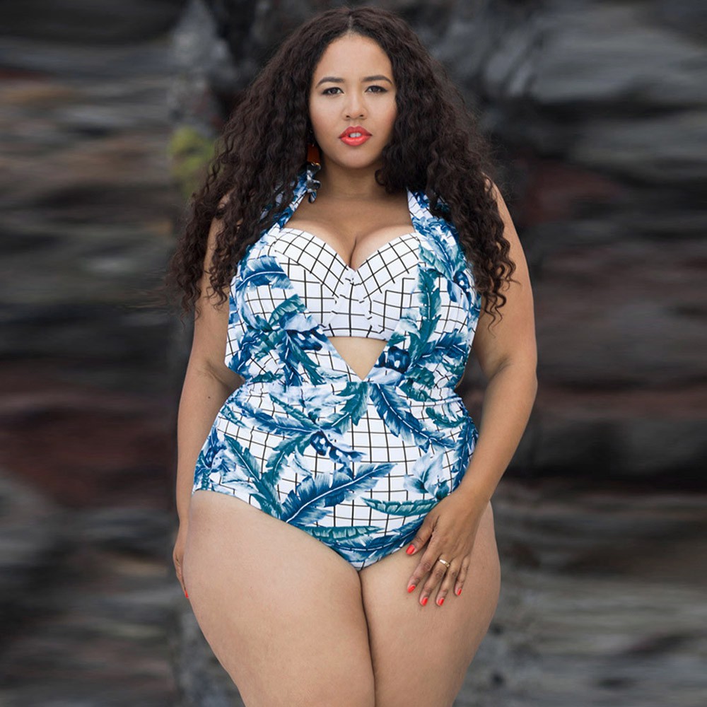 plus size women's bikini swimwear