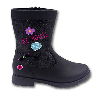 barbie black boots