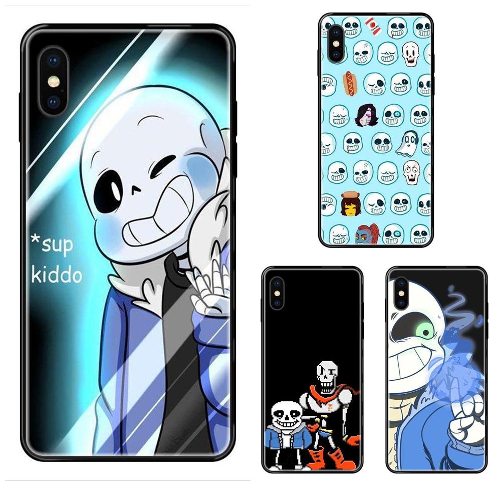 Design Game Undertale Sans Poster High Quality Black Soft Personalized Pattern For Apple Iphone 12 Pro 11 Plus X Xs Mini Max Xr Shopee Philippines