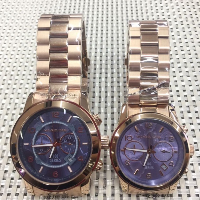 michael kors hunger stop watch rose gold