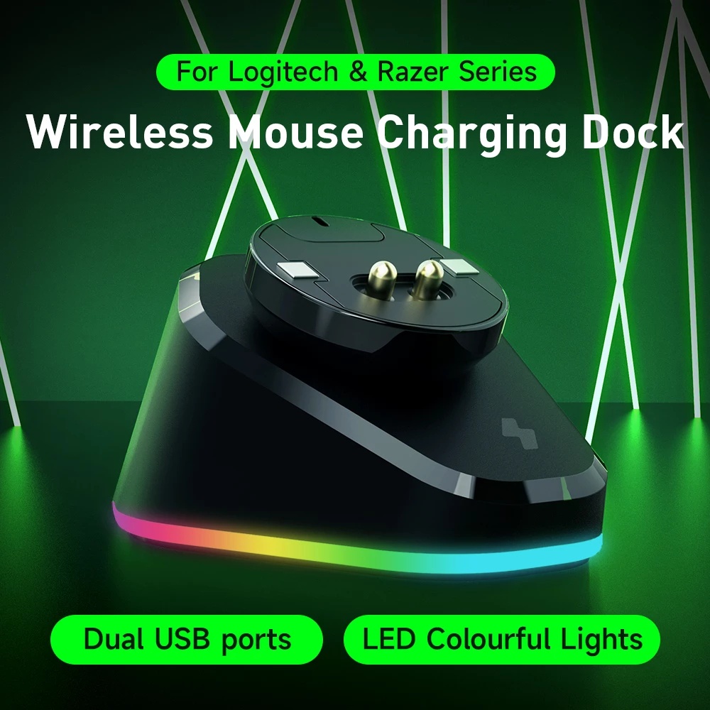Mouse Wireless Charger Compatible with Logitech G Pro X Superlight G502