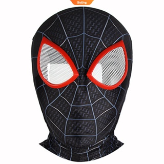 The Avengers Iron Spiderman No Way Home Miles Morales Deadpool Elastic Mask Spider Man Headcover Cosplay Headgear For Adult Kids [BL] #7
