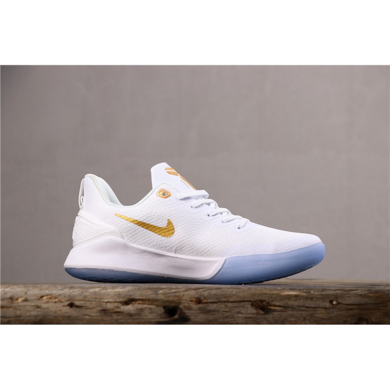 nike kobe mamba focus white gold