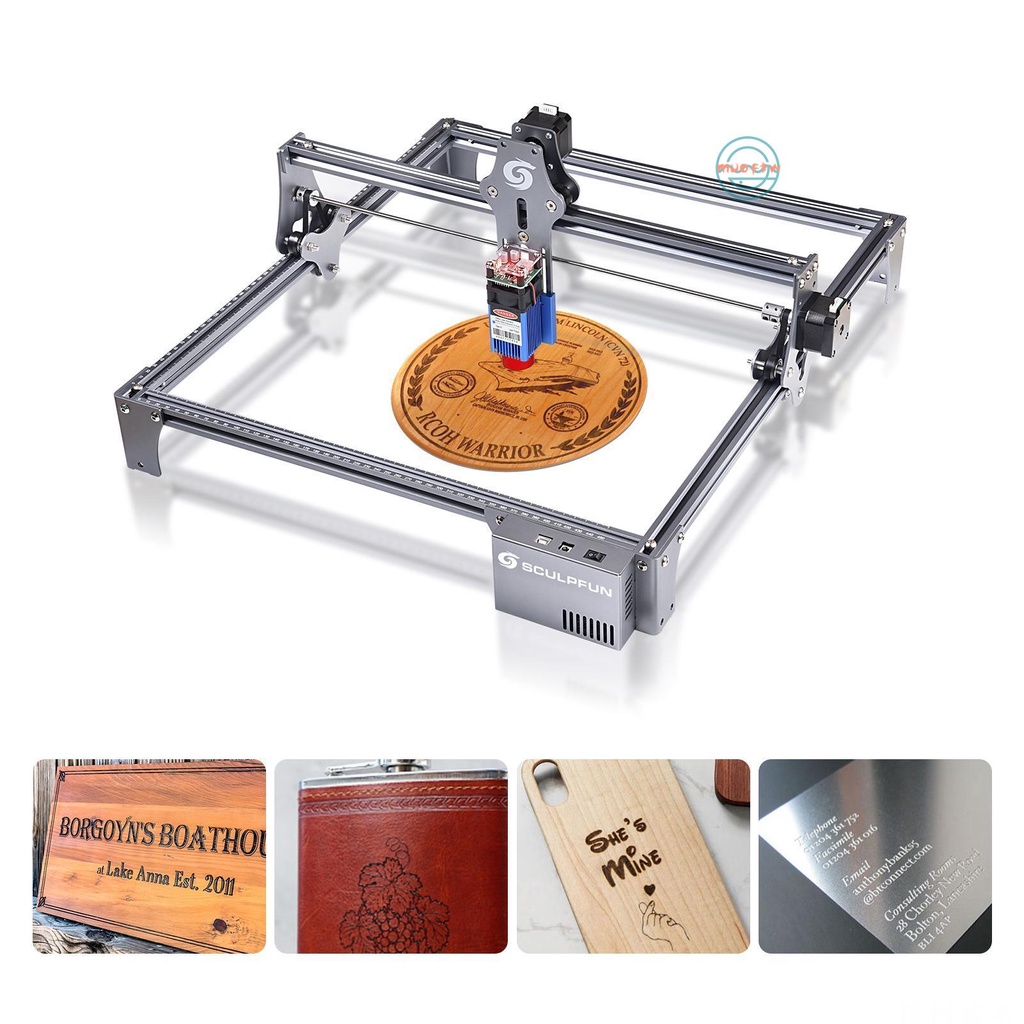 SCULPFUN S6 30W Laser Engraver Eye Protection Desktop DIY Engraving