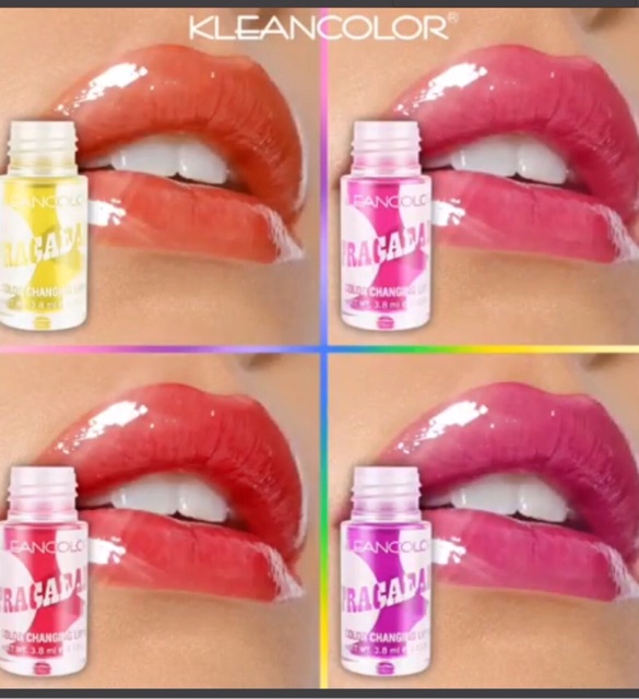 Kleancolor Lipracadabra Color Changing Lip Oil Lip Tint Gloss Shopee Philippines