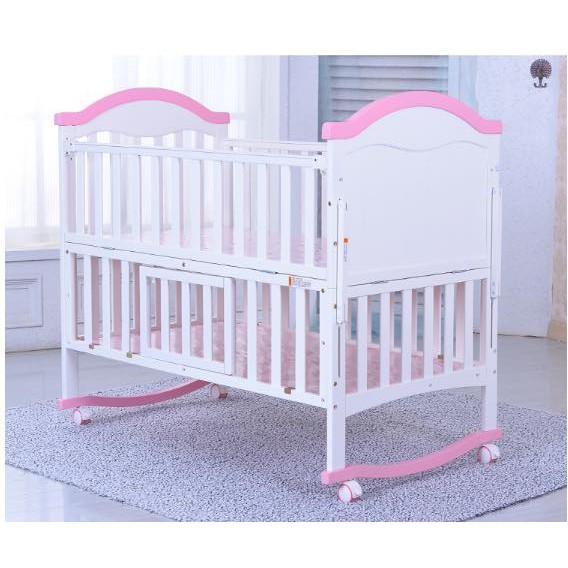 Sweet Bb Wooden Crib With Storage Rocking System Diana Shopee