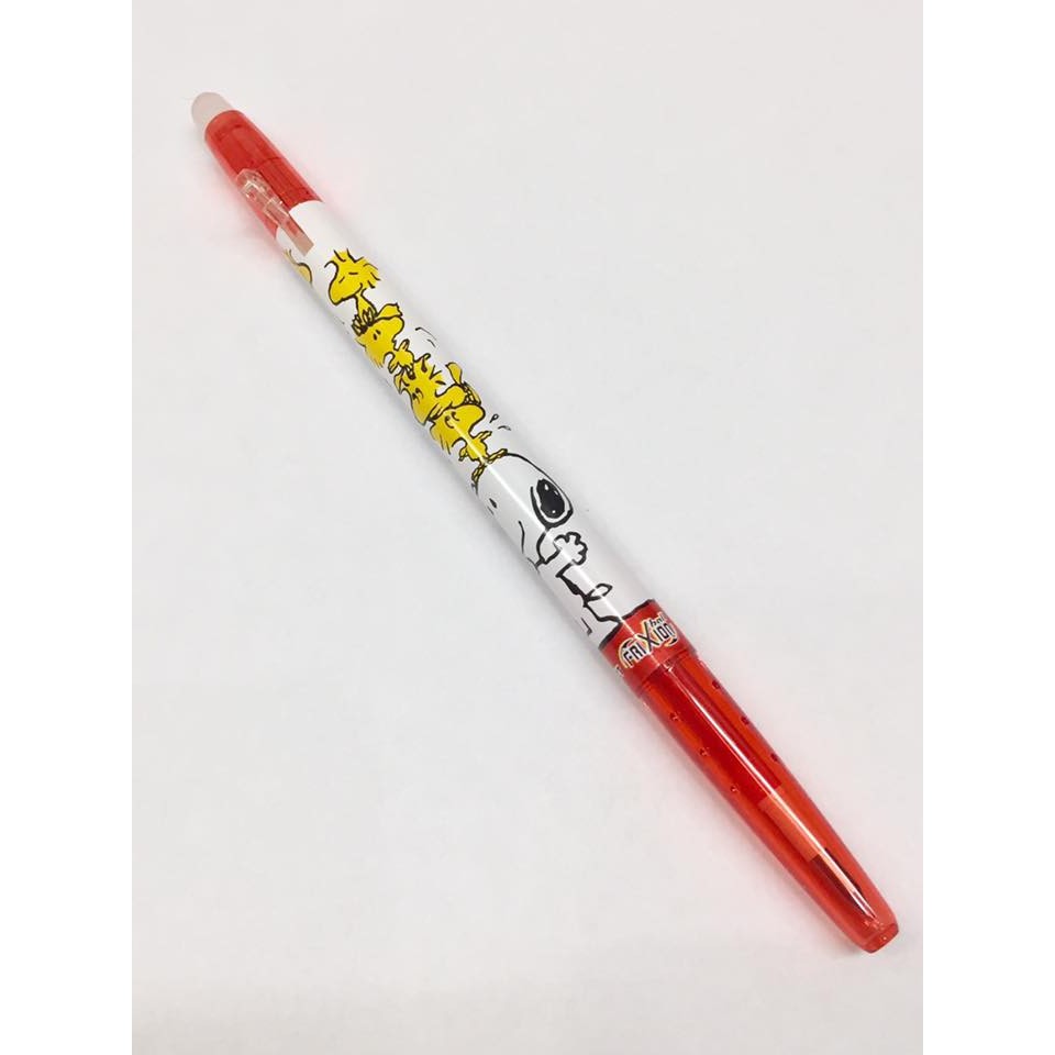 Snoopy Woodstock Frixion Ball Pen 0 38mm Red Shopee Philippines