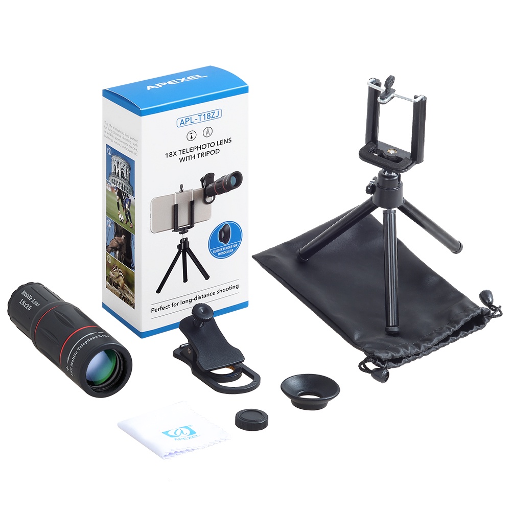 massive 18x lens for your smartphone