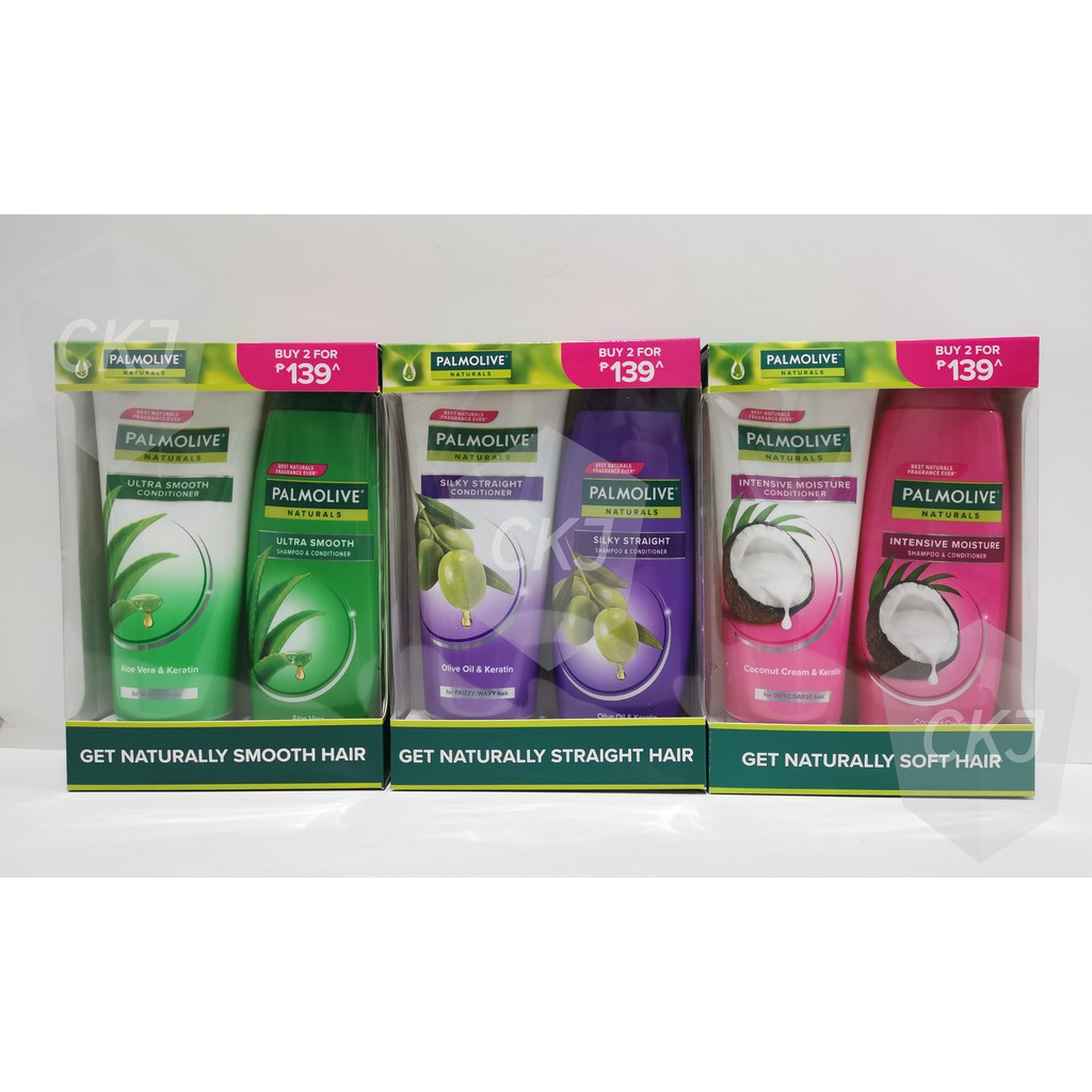 Palmolive Naturals Shampoo and Conditioner Bundle 180ml Shopee