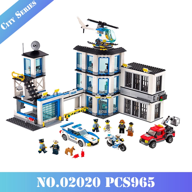 City Compatible Police Station LEGO 