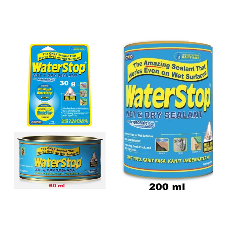 WATERSTOP WET & DRY WATERPROOFING SEALANT Shopee Philippines