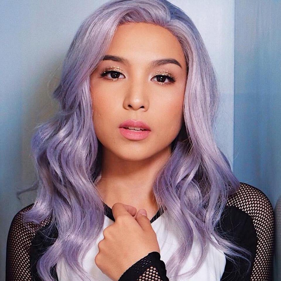 Light Purple Lace Front Wig Shopee Philippines