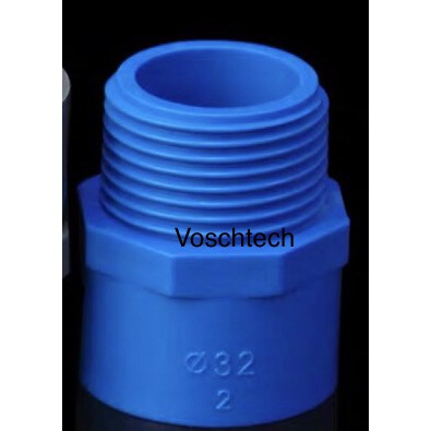 Pvc blue fittings male adapter 1/2” 3/4” 1” 1 1/4” 1 1/2” 2”