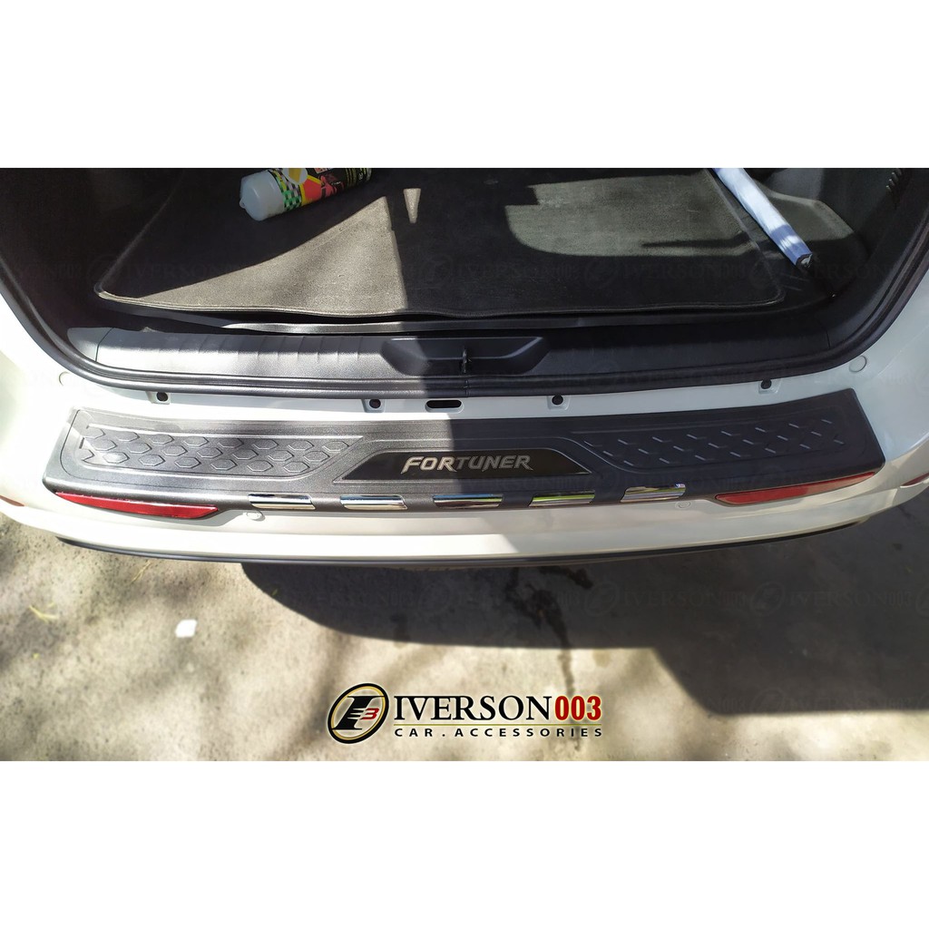 Rear Stepsill or Rear Bumper Guard for Toyota Fortuner 2016 to 2020 ...