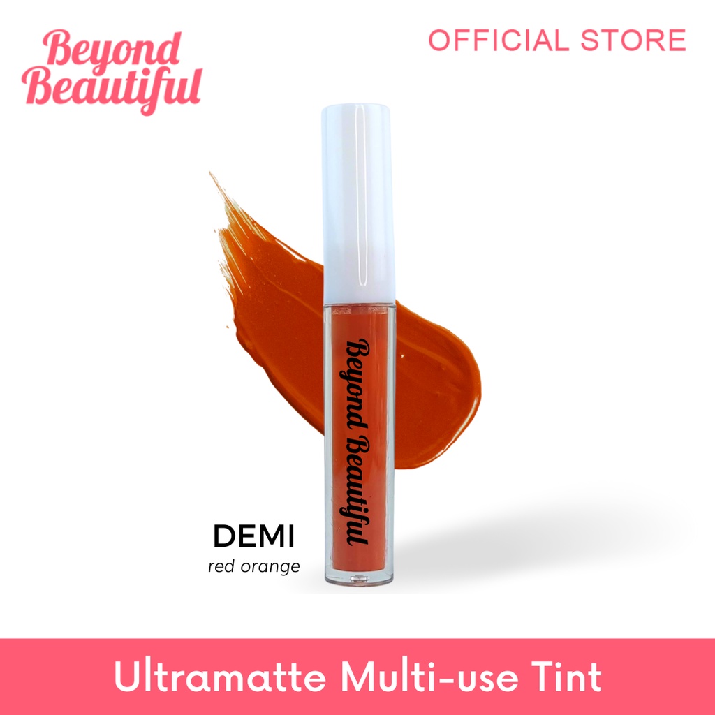 Beyond Beautiful Ultramatte Multi-Use Oil Based Tint Liquid Lip Tint ...