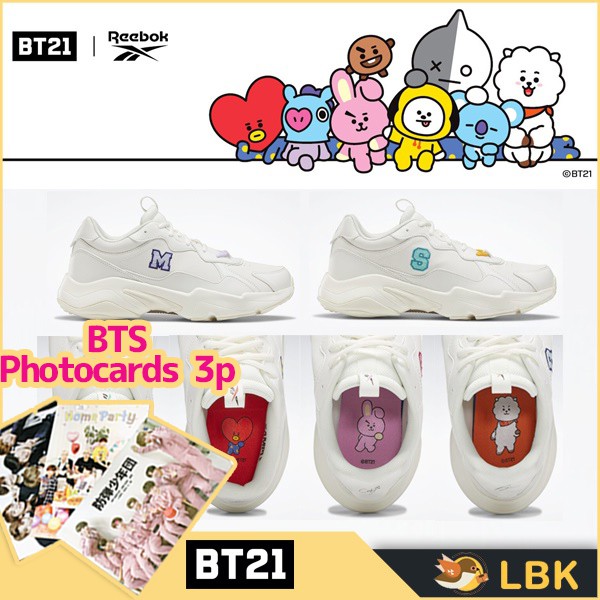 BT21 x Reebok】 Turbo Impulse Clean 