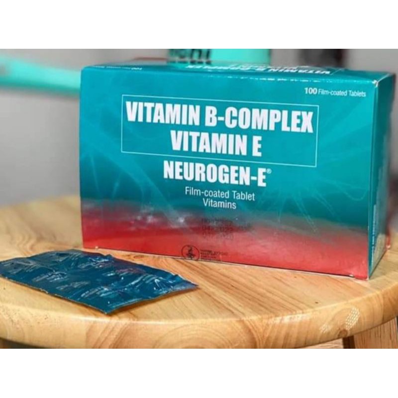 NeurogenE Vitamin E + Vitamin B Complex Shopee Philippines