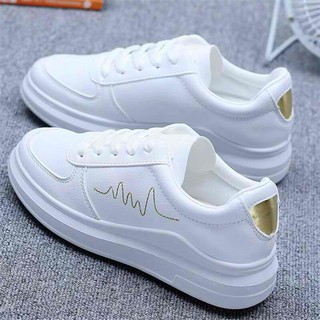 2022 Best selling Korean ladies white shoes #1