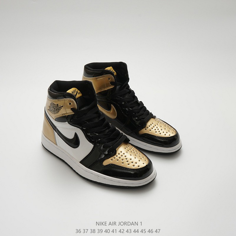 nike air jordan 1 gold toe