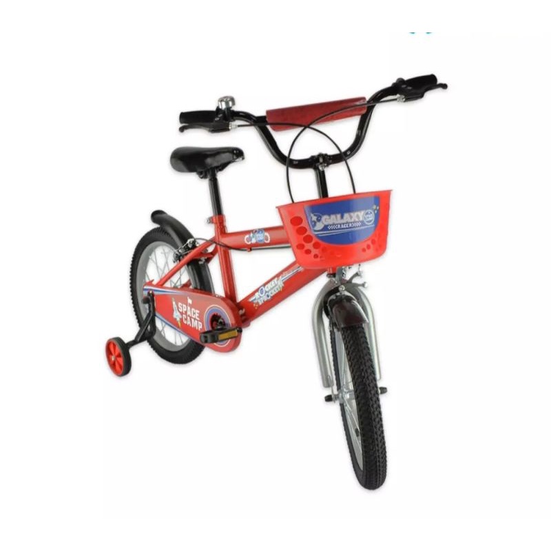RUX 16" KIDS BICYCLE (BIKE) WITH BASKET and TRAINING WHEELS/BICYCLE FOR
