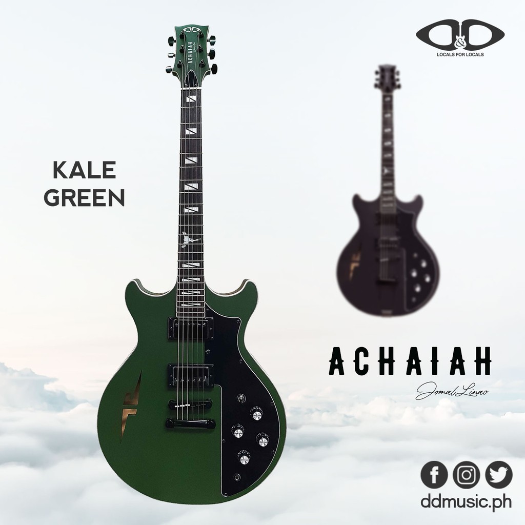 Electric Guitar , D&D Achaiah Kamikazee Signature ( Proud Pinoy Brand