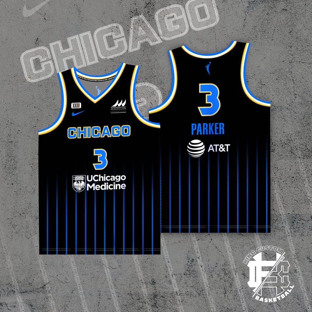CHICAGO SKY WNBA FULL SUBLIMATION BASKETBALL JERSEY Shopee Philippines