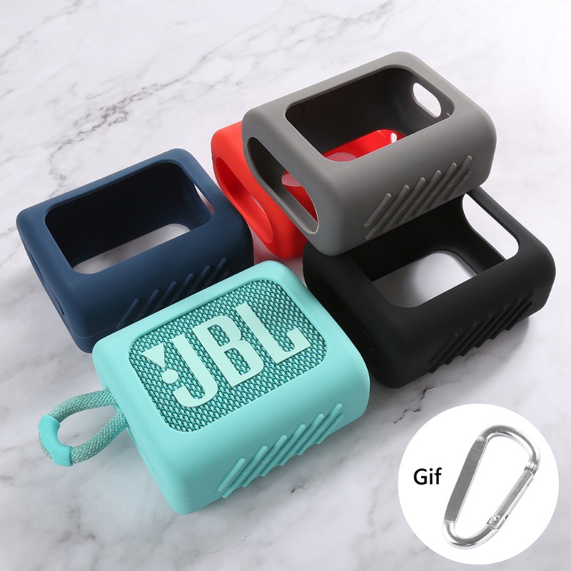 KOK Silicone Case Protective Cover Speaker Case forJBL GO 3 GO3