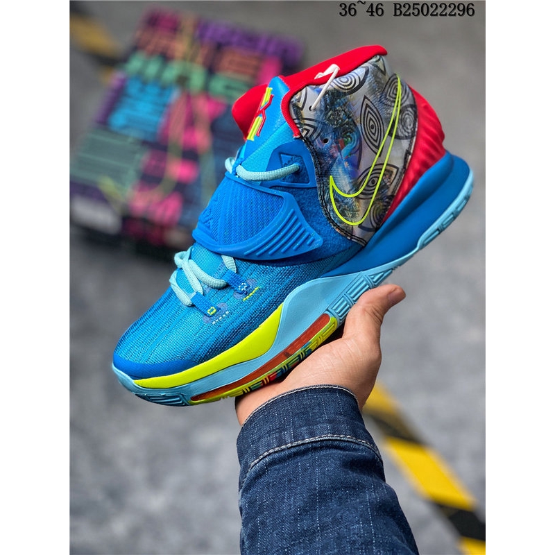 blue kyrie 6s