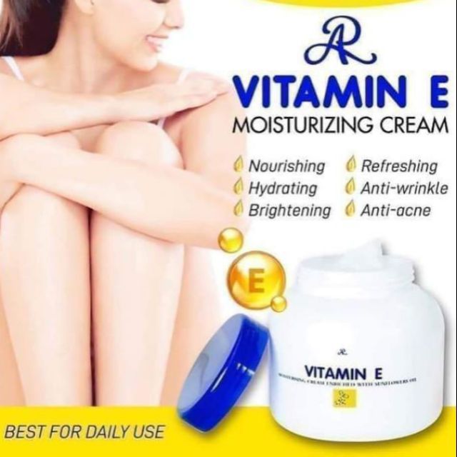 vitamin e cream uses for face