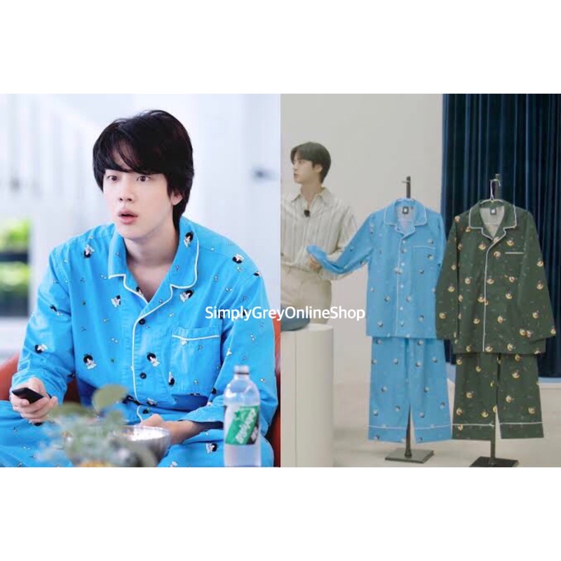 BTS Jin Good Day Pajama Inspired | Shopee Philippines