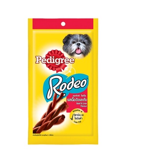 PEDIGREE Rodeo Dog Treats – Treats for Dog in Beef and Liver Flavor, 90g.