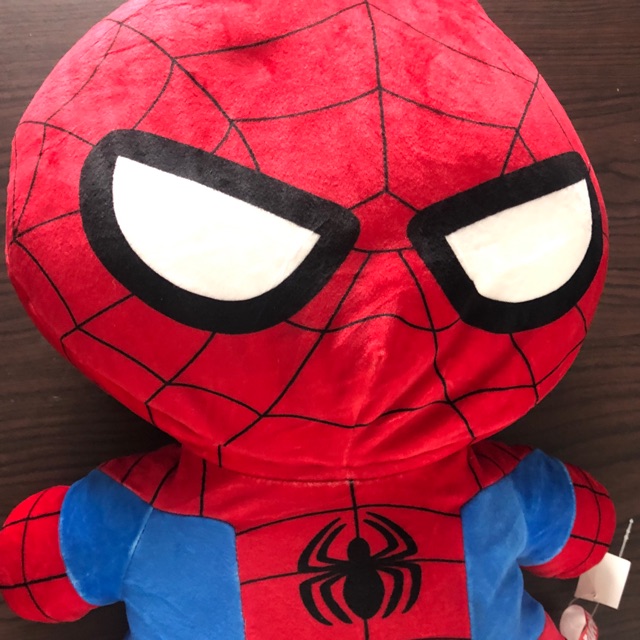 large spiderman plush