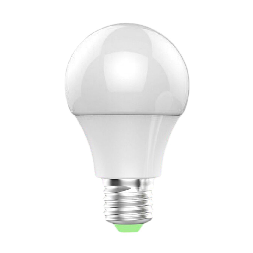 google home mini and light bulb