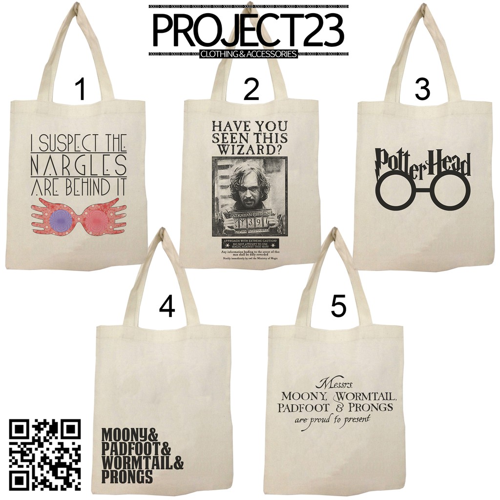 Design Harry Potter Tote Bag ubicaciondepersonas.cdmx.gob.mx