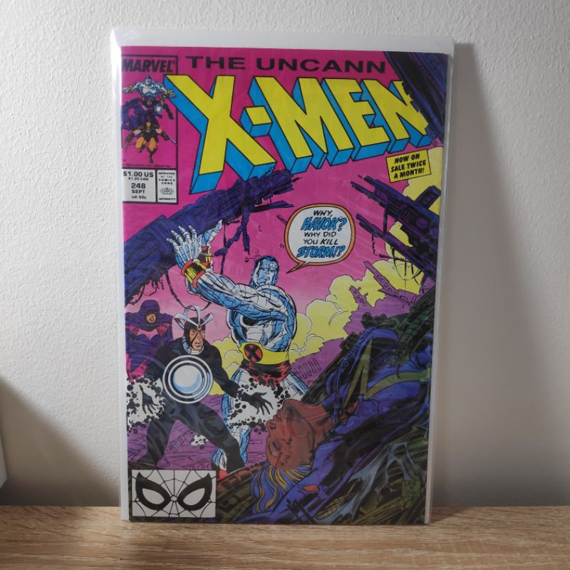 The Uncanny XMen 248 1st JIM LEE art in xmen Shopee Philippines
