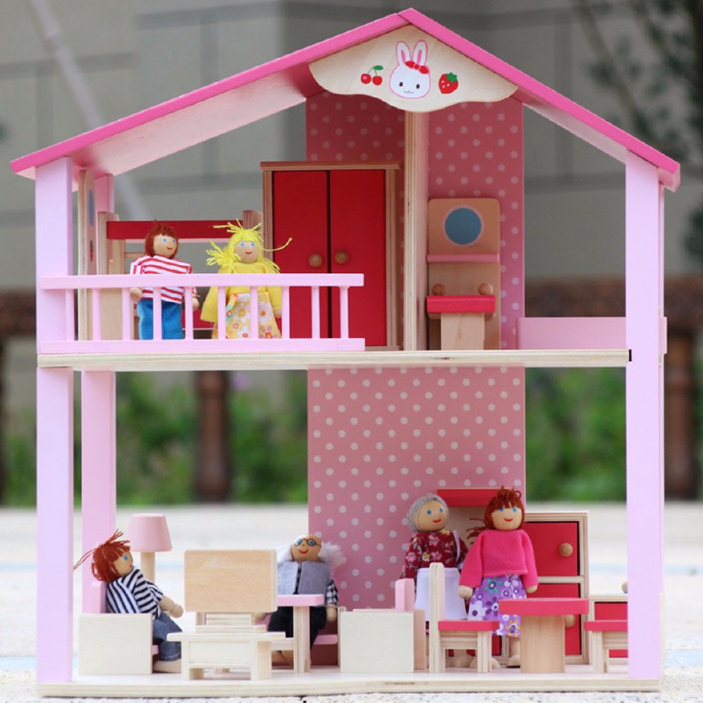 wooden doll house price