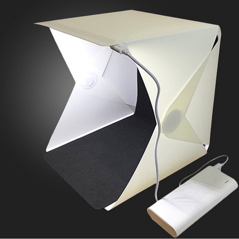 【Ready Stock】№20cm 30cm 40cm Studio pictorial product light box foldable portable in a bag #1