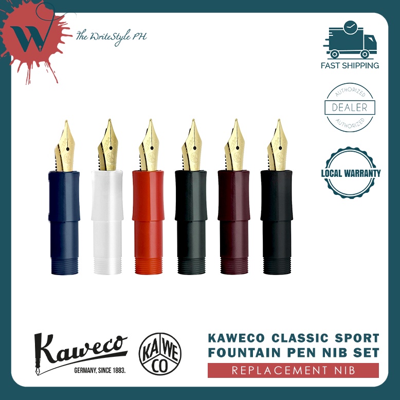 Kaweco Classic Sport Replacement Nibs Shopee Philippines