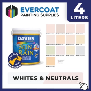 Davies Paints Sun & Rain 4-Liters (Whites & Neutrals)