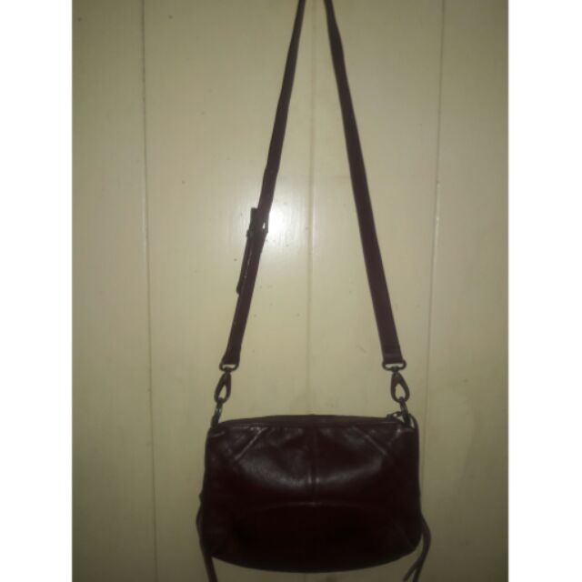 marco polo leather bag