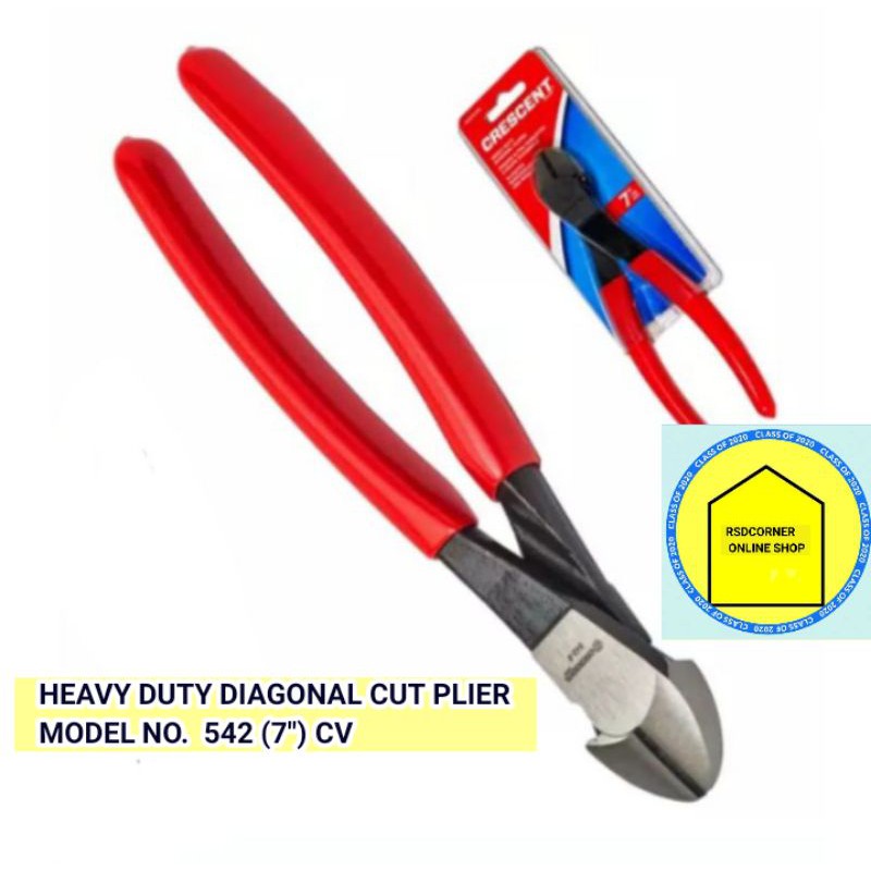 CRESCENT HEAVY DUTY DIAGONAL CUT PLIER( 6", 7", 8") Shopee Philippines