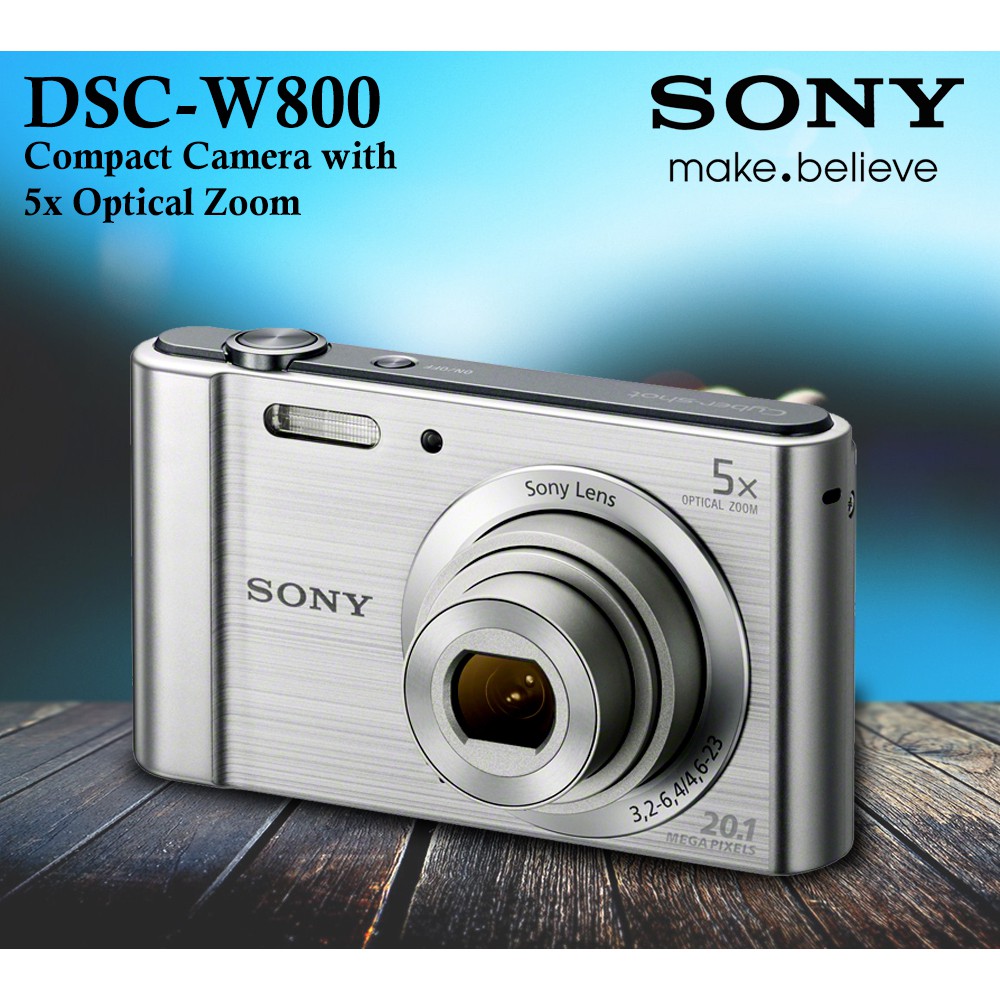 Sony Dsc W800 Compact Camera With 5x Optical Zoom Shopee Philippines